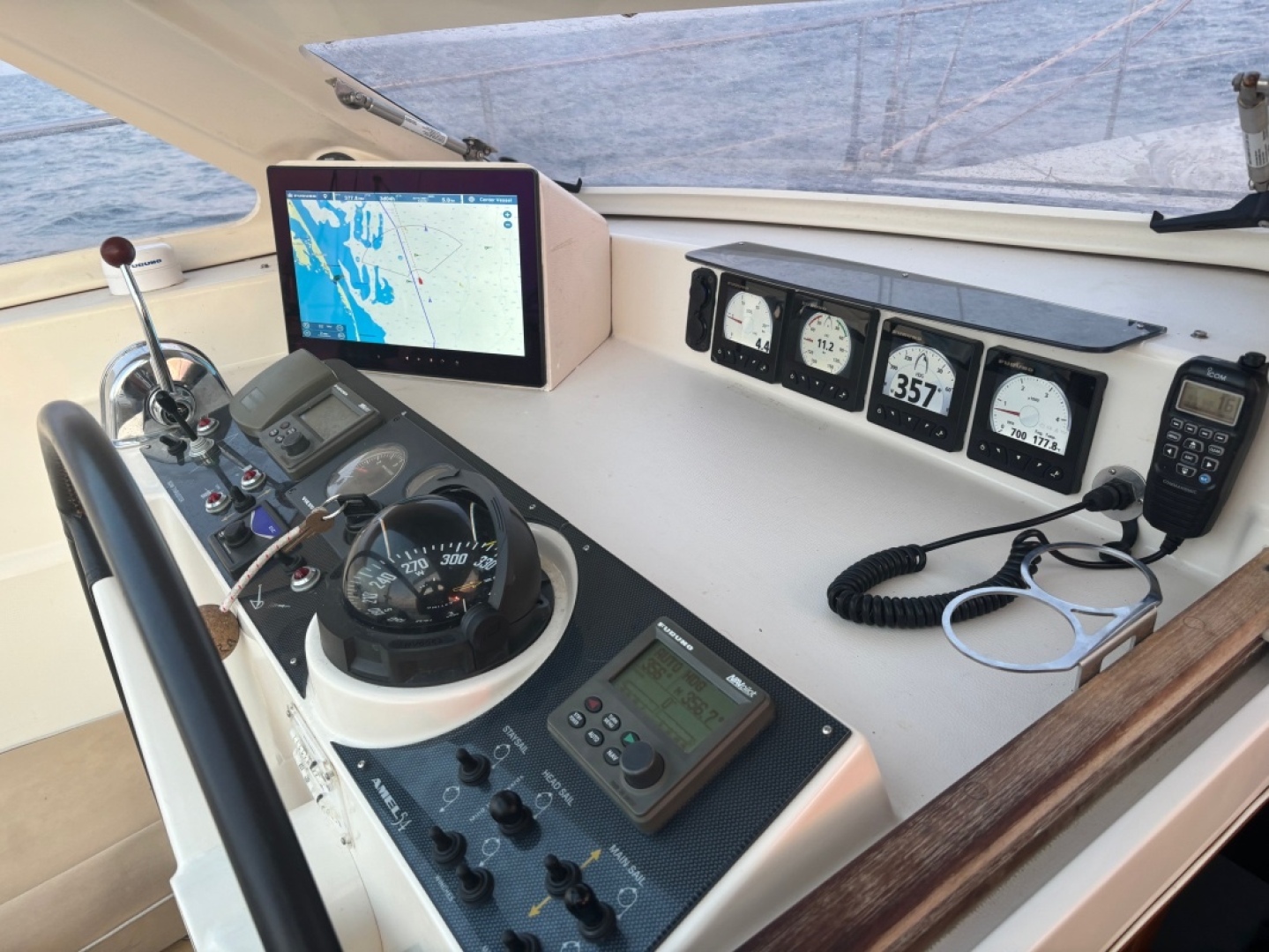 Slide: The Image of Used Sail Monohull for sale 2009 Amel 54 - AVENTURA - 2
