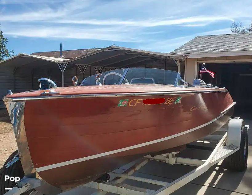 Slide: The Image of Chris-Craft 17 Deluxe Runabout 1948 - 13596198