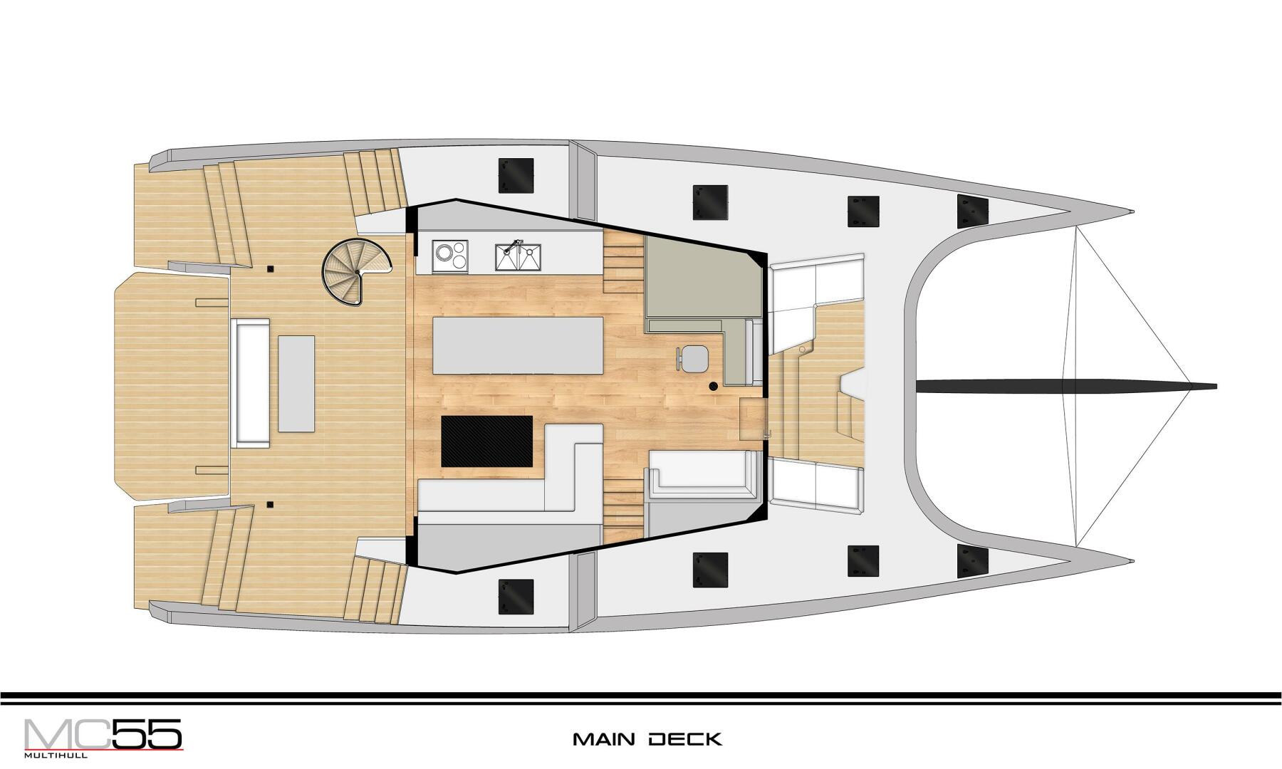Slide: The Image of MC55 GA Main Deck - 5223763