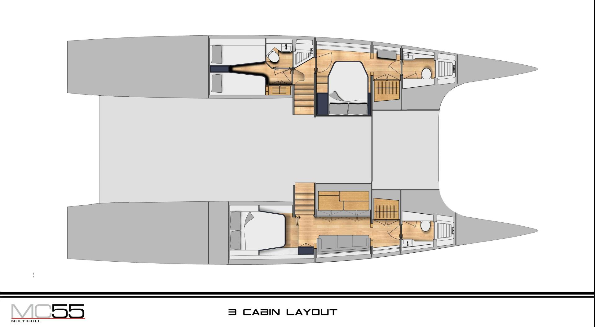 Slide: The Image of MC55 GA 3 Cabin Layout - 5223764