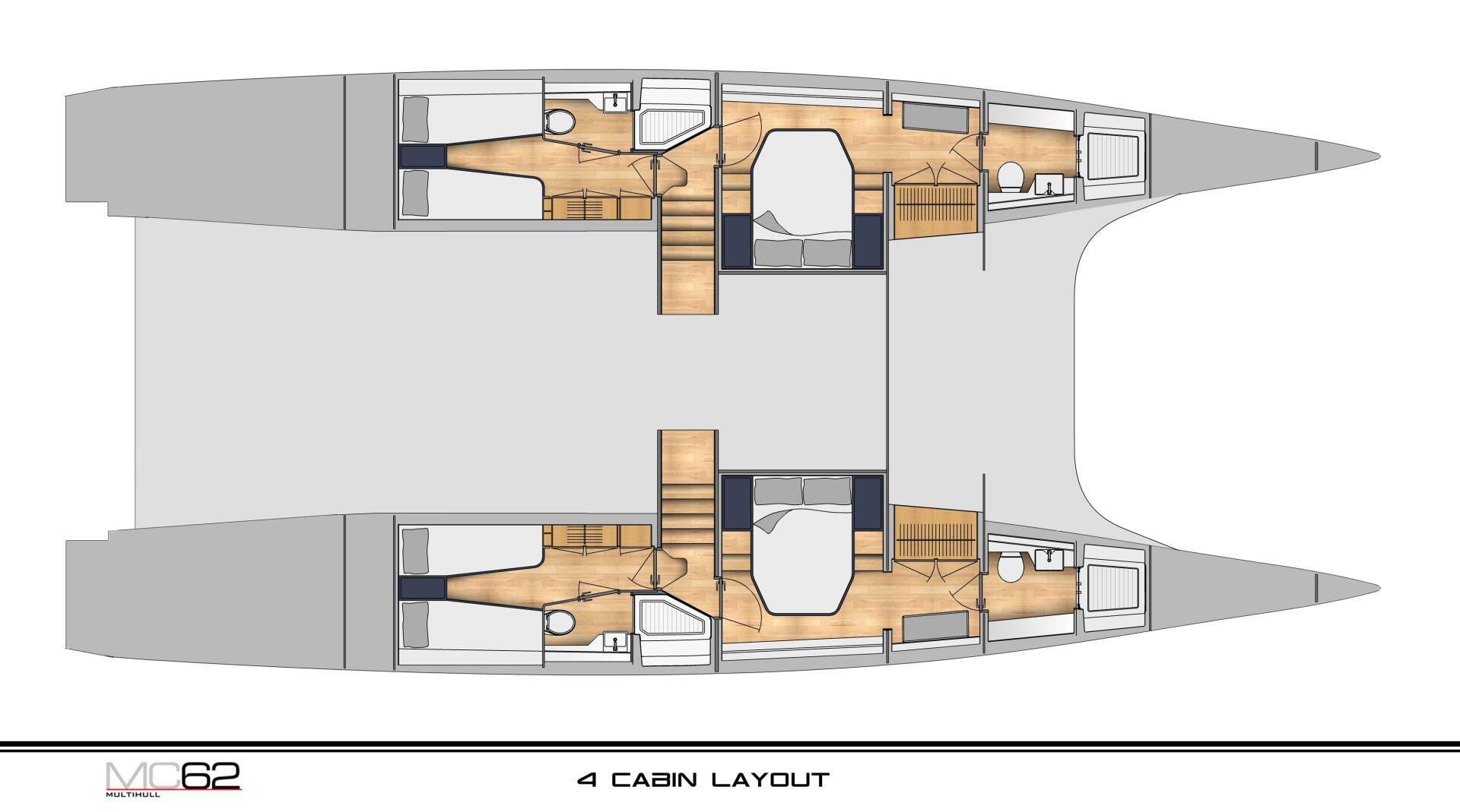 Slide: The Image of MC62 GA 4 Cabin Layout - 5224024