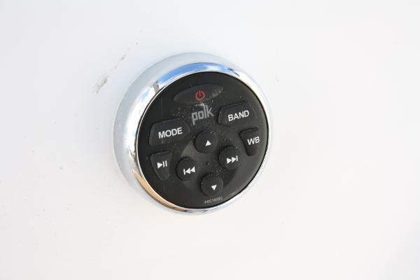 Slide: The Image of Polk audio control panel on 2017 Nautique Super Air G23 boat. - 32
