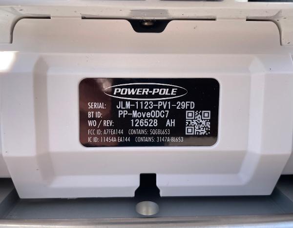 Slide: The Image of Power-Pole serial number plate on 2024 Pathfinder 2500 Hybrid. - 16