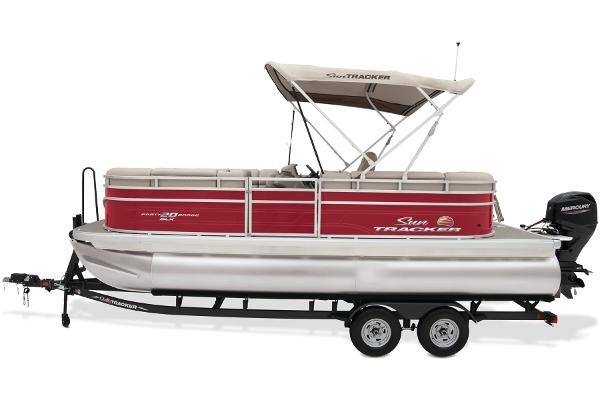 Slide: The Image of Sun Tracker Party Barge 20 DLX 2024 - 11